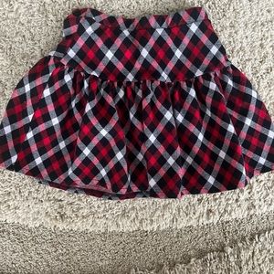 Girls Plaid Skater Skirt